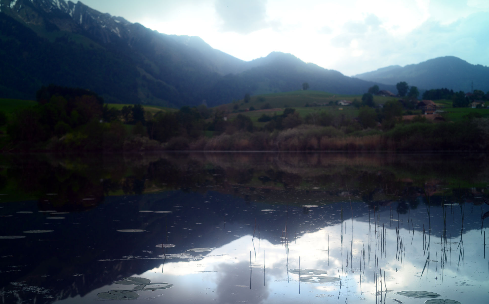 Verschwundene Seen Region Thun