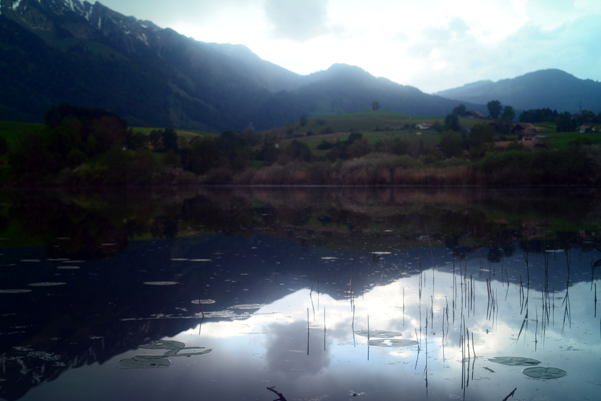 Verschwundene Seen Region Thun